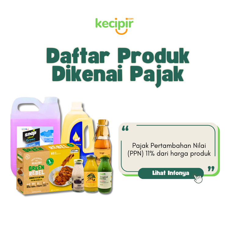 Pengumuman Biaya Pajak Barang Kecipir.com