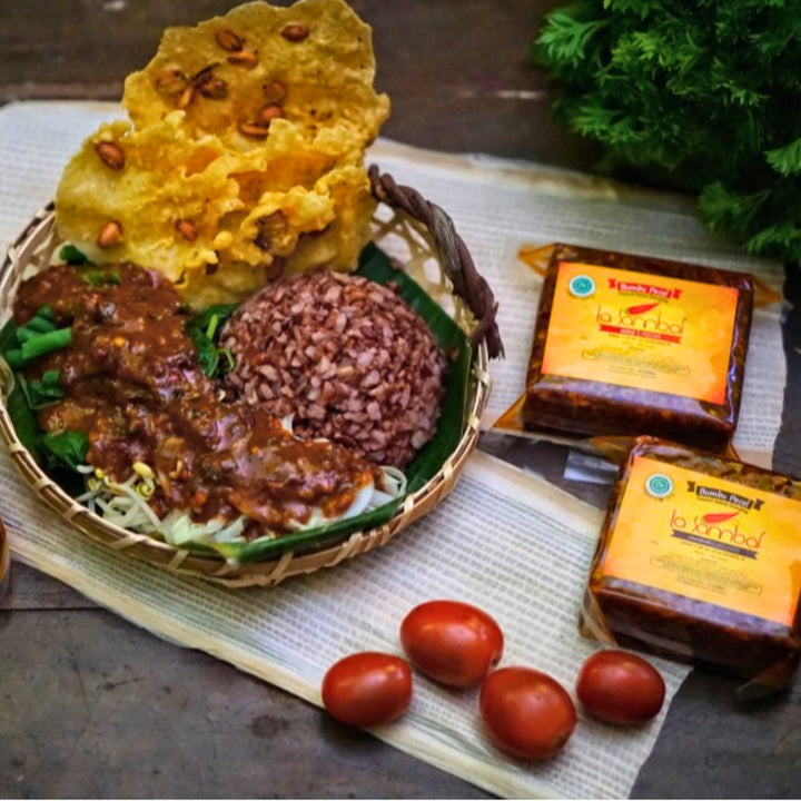 La Sambal Bumbu Pecel Pedas